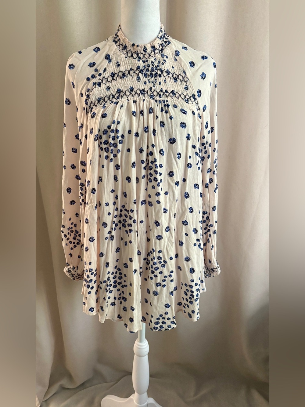 Free People Floral Mini Dress — Size XS